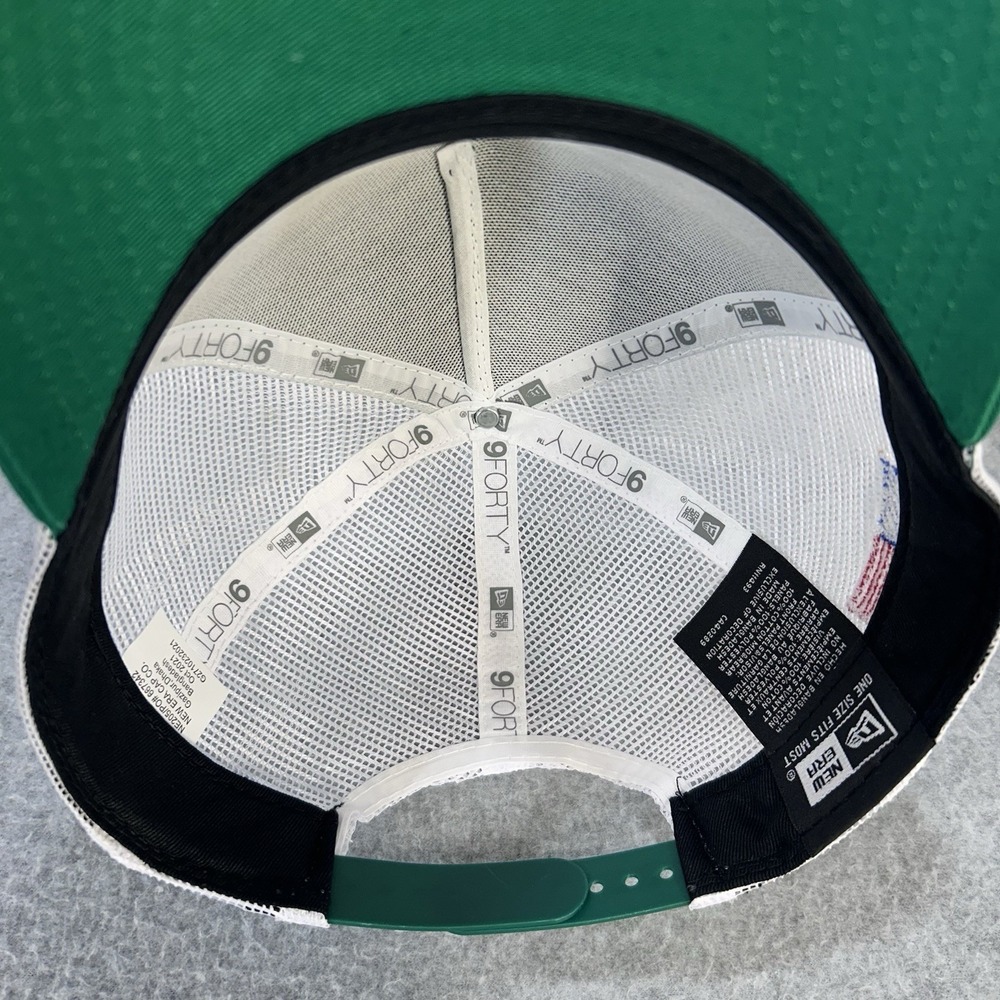 Splenda Stevia Farms New Era Trucker Cap Green White Patch Snapback Hat - Picture 9 of 13